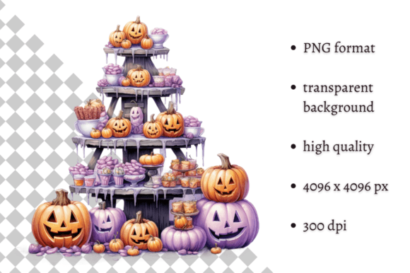 Download Pastel Pink Halloween Sweets PNG Clipart - Png clipart Collection