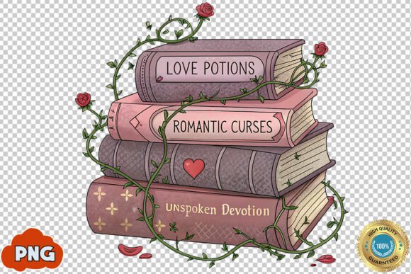 Download Gothic Books Valentine's Day PNG Clipart - Png clipart Collection