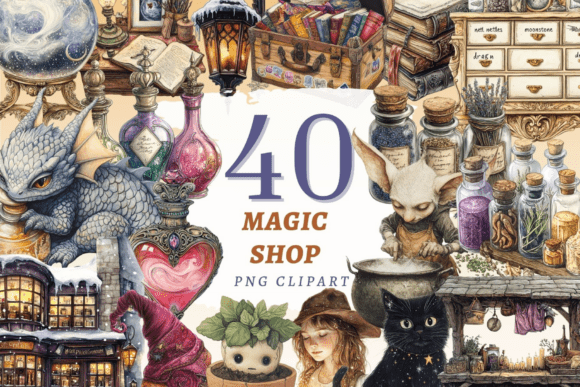 Download Magic Shop PNG Bundle - Magic Collection