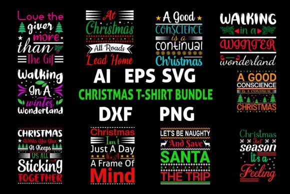 Download The Best Christmas T-shirt Bundle Design - Premium Resources