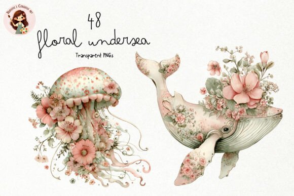 Download Watercolor Floral Undersea PNG Clipart - Png clipart Collection